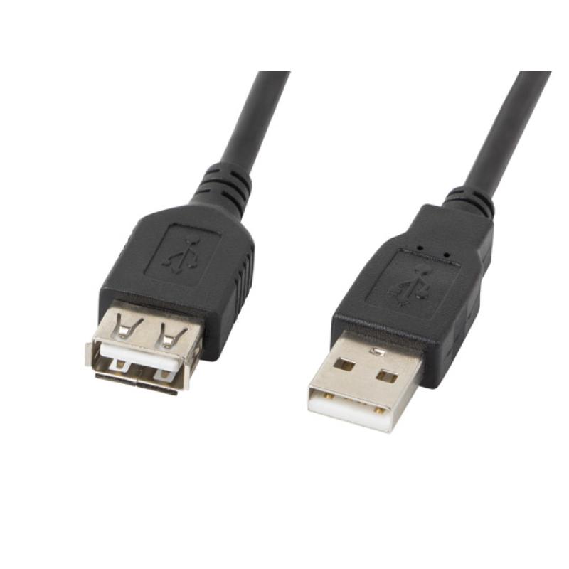 CA-USBE-10CC-0007-BK cable USB USB 2.0 0,7 m USB A Negro