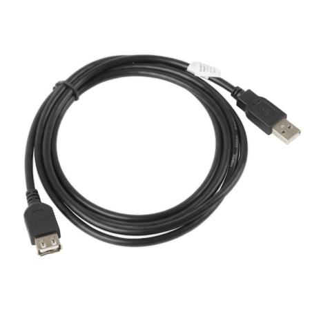 CA-USBE-10CC-0018-BK cable USB USB 2.0 1,8 m USB A Negro