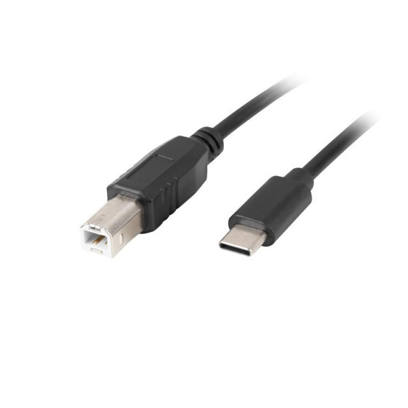 CA-USBA-13CC-0030-BK cable USB USB 2.0 3 m USB B USB C Negro