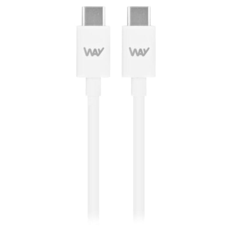 WTCUSBC01 cable USB 1 m USB C Blanco