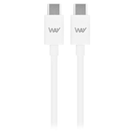 WTCUSBC01 cable USB 1 m USB C Blanco