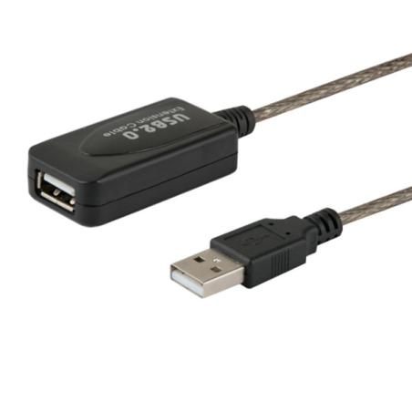 CL-76 cable USB USB 2.0 5 m USB A Negro
