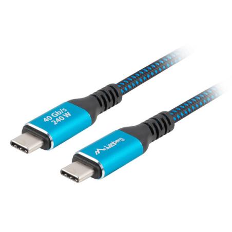CA-CMCM-45CU-0010-BK cable USB USB 3.2 Gen 2 (3.1 Gen 2) 1 m USB C Negro, Azul