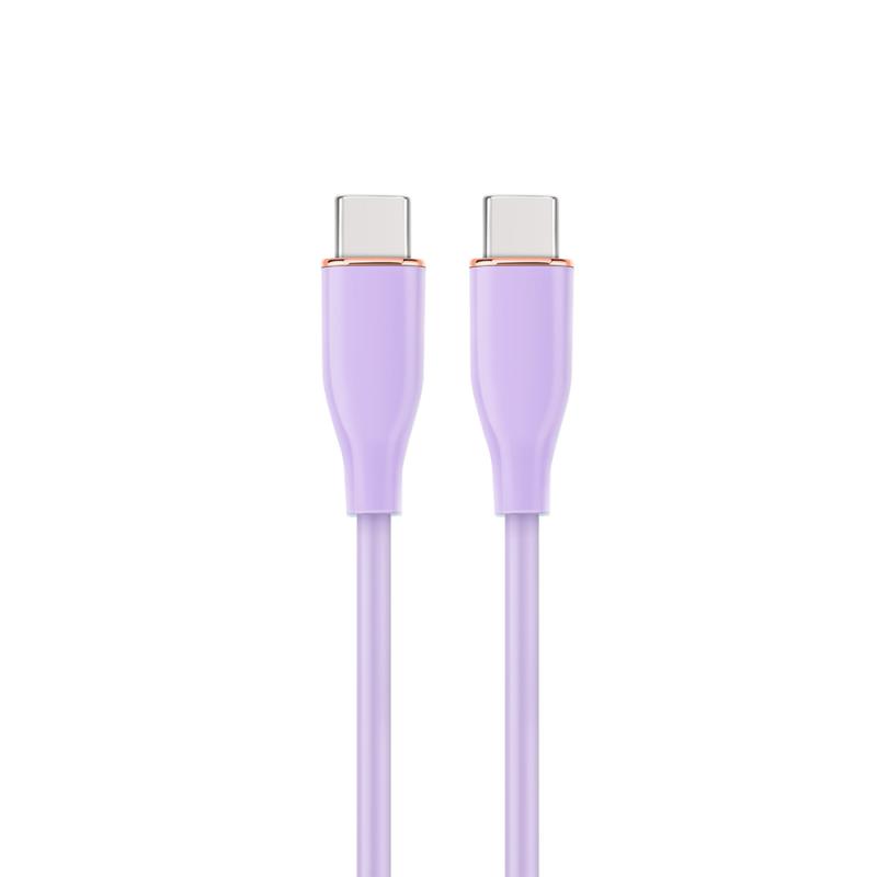 CC-USB2S-CMCM-1.5M-P cable USB USB 2.0 1,5 m USB C Púrpura