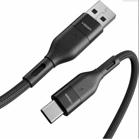 VG-AC03 cable USB USB 2.0 1,2 m USB C Negro