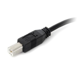 StarTech.com Cable USB Activo de 10m para Impresora - 1x USB A Macho - 1x USB B Macho - Adaptador Negro