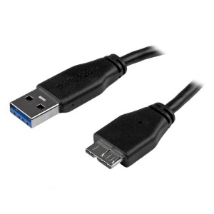 StarTech.com Cable micro USB 3.0 delgado de 15cm