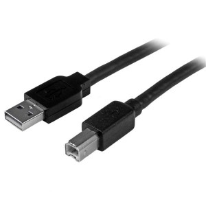 StarTech.com Cable 15 Metros 15m USB B Macho a USB A Macho Activo Amplificado USB 2.0 - Impresora