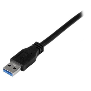 StarTech.com Cable Certificado 1m USB 3.0 Super Speed USB B Macho a USB A Macho Adaptador para Impresora - Negro