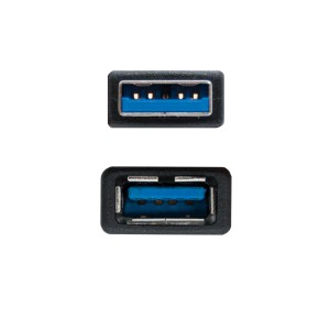 Nanocable CABLE USB 3.0, TIPO A M-A H, NEGRO, 2.0 M
