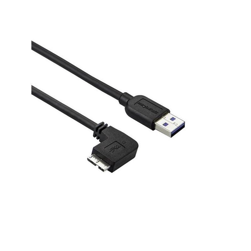 StarTech.com USB3AU2MLS cable USB USB 3.2 Gen 1 (3.1 Gen 1) 2 m USB A Micro-USB B Negro