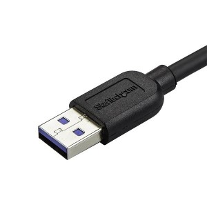 StarTech.com USB3AU2MLS cable USB USB 3.2 Gen 1 (3.1 Gen 1) 2 m USB A Micro-USB B Negro