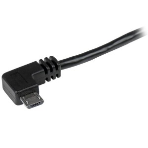 StarTech.com Cable de 2m Micro USB con conector acodado a la derecha