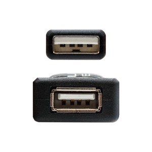 Nanocable CABLE USB 2.0 PROLONGADOR CON AMPLIFICADOR, TIPO A M-A H, 5.0 M