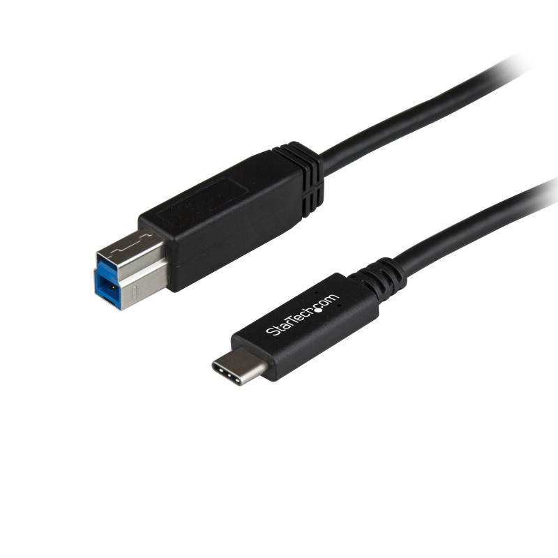 StarTech.com Cable USB-C a USB-B de 1m - USB de 10Gbps - Cable para Datos - USB 3.2 Gen 2 - Cable de Transferencia de Datos USB