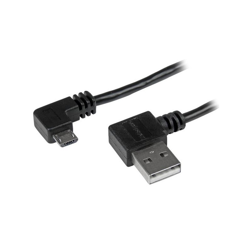 StarTech.com Cable de 1m Micro USB con conector acodado a la derecha