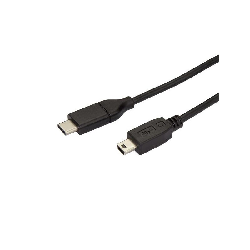 StarTech.com Cable de 2m USB-C a Mini USB-B - Cable Adaptador USB Tipo C a USB Mini B