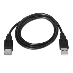 AISENS A101-0016 cable USB USB 2.0 1,8 m USB A Negro