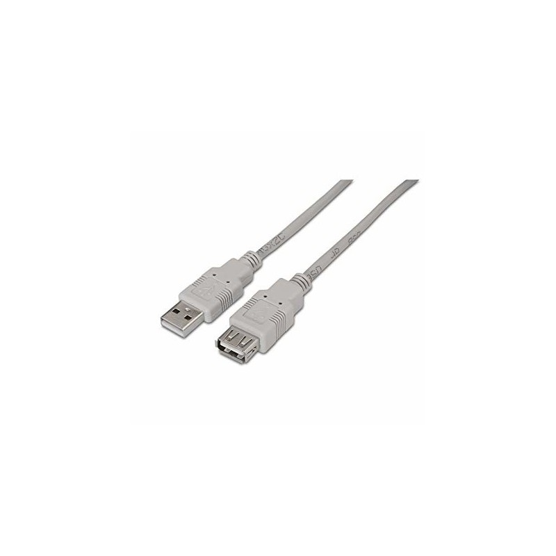 AISENS A101-0013 cable USB USB 2.0 1,8 m USB A Beige