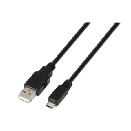 AISENS A101-0029 cable USB USB 2.0 3 m USB A Micro-USB B Negro