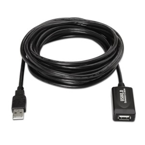 AISENS A101-0019 cable USB USB 2.0 10 m USB A Negro
