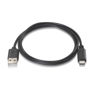 AISENS A107-0050 cable USB USB 2.0 0,5 m USB A USB C Negro