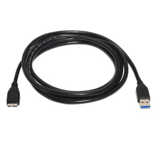 AISENS A105-0044 cable USB USB 3.2 Gen 1 (3.1 Gen 1) 2 m USB A Micro-USB B Negro