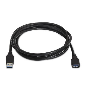 AISENS A105-0042 cable USB USB 3.2 Gen 1 (3.1 Gen 1) 2 m USB A Negro