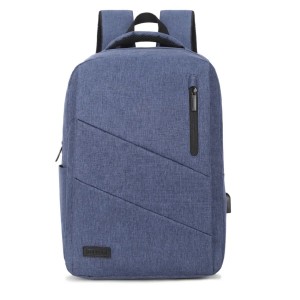 City Backpack Mochila para portátil 15.6", Poliéster Oxford, Azul