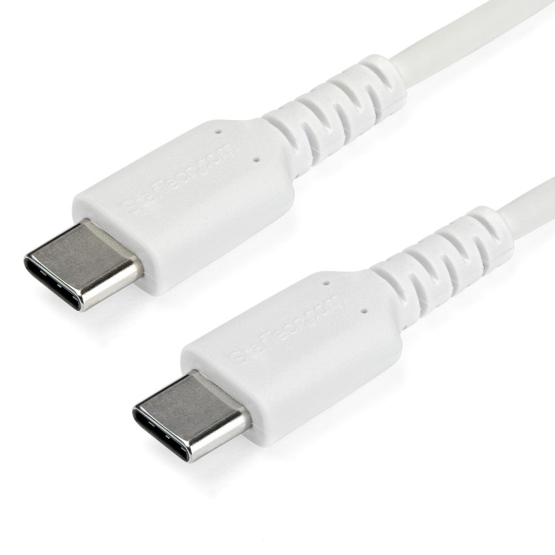 StarTech.com Cable de 1m de Carga USB C - de Carga Rápida y Sincronización USB 2.0 Tipo C a USB C para Portátiles -