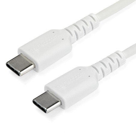 StarTech.com Cable de 1m de Carga USB C - de Carga Rápida y Sincronización USB 2.0 Tipo C a USB C para Portátiles -