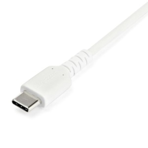 StarTech.com Cable de Carga USB-A a USB-C de 2m - Cable de Carga Rápida y Sincronización USB 2.0 de Servicio Pesado - Cable de