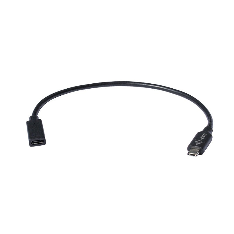 i-tec C31EXTENDCBL cable USB 0,3 m USB 3.1 Type-C Negro