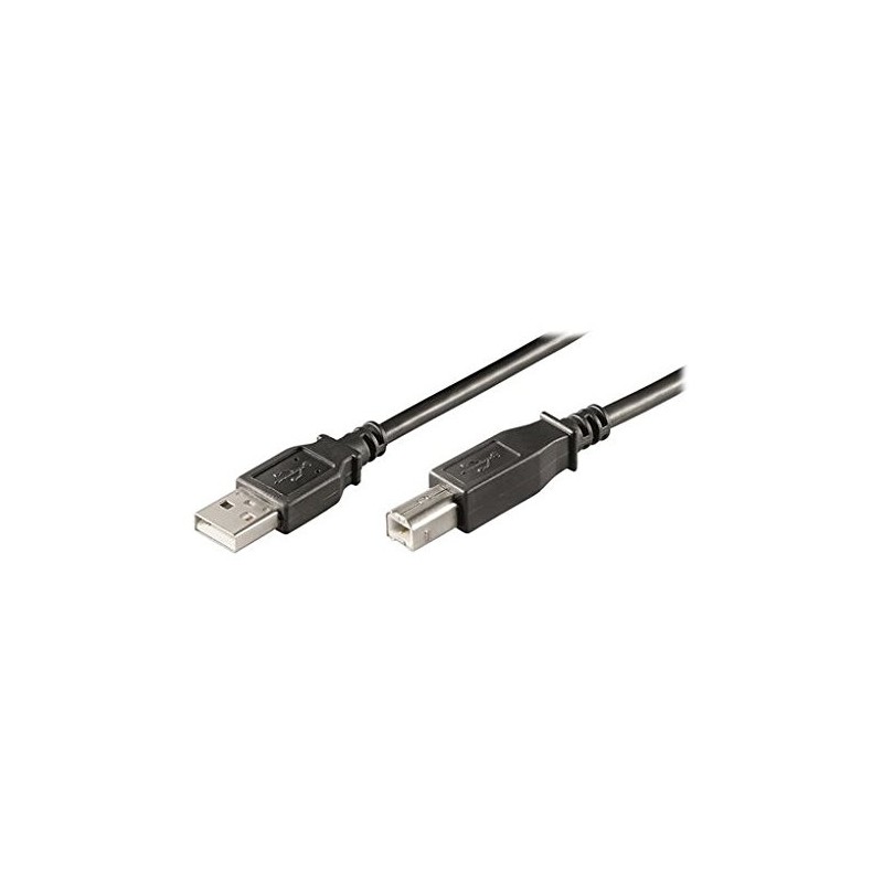 Ewent EC1006 cable USB USB 2.0 5 m USB A USB B Negro