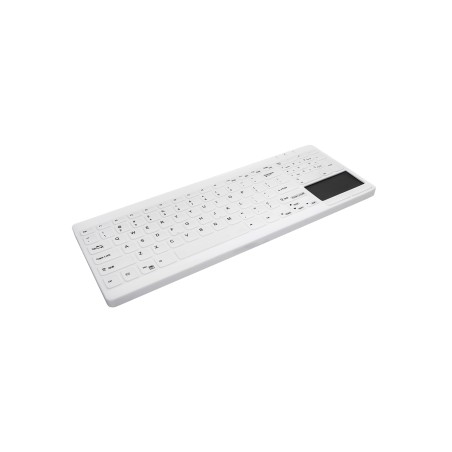 AK-C7412F teclado Universal USB Blanco