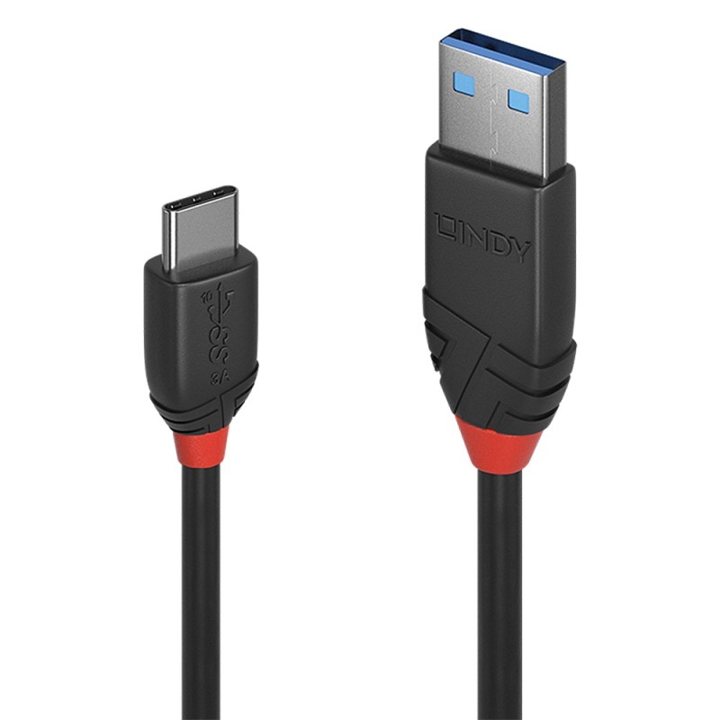 Lindy 36916 cable USB USB 3.2 Gen 1 (3.1 Gen 1) 1 m USB A USB C Negro