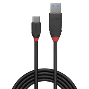 Lindy 36916 cable USB USB 3.2 Gen 1 (3.1 Gen 1) 1 m USB A USB C Negro