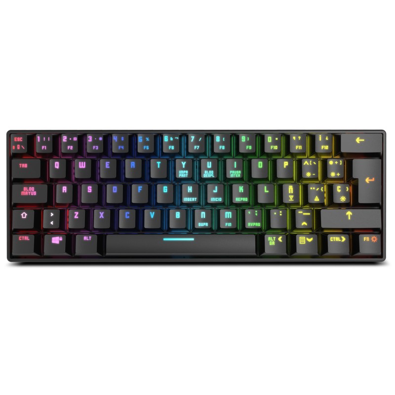 Kluster teclado Juego USB + Bluetooth Negro