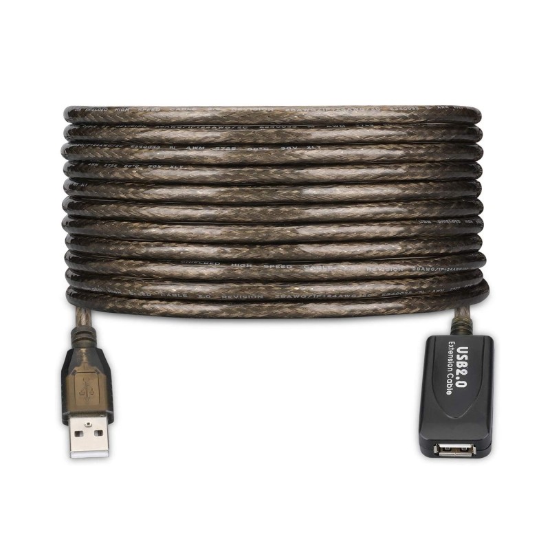 Ewent EW1022 cable USB USB 2.0 15 m USB A Negro