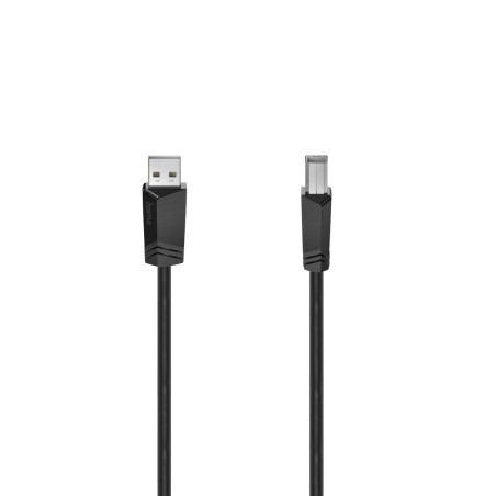 Hama 00200603 cable USB USB 2.0 3 m USB A USB B Negro