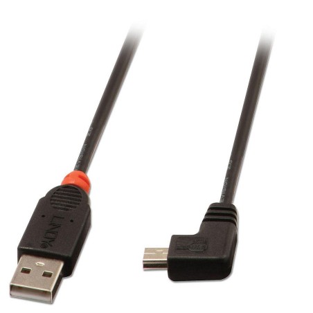 Lindy 31972 cable USB USB 2.0 2 m USB A Mini-USB B Negro