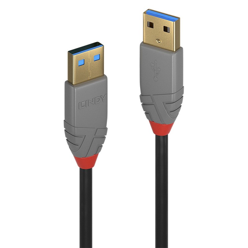 Lindy 36750 cable USB USB 3.2 Gen 1 (3.1 Gen 1) 0,5 m USB A Negro