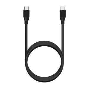 AISENS Cable USB 3.2 Gen2x2 20Gbps 8k@30Hz 5A 100W E-Marker, Tipo USB-C M-USB-C M, Negro, 2.0m