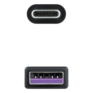Nanocable 10.01.2103 cable USB USB 2.0 3 m USB A USB C Negro