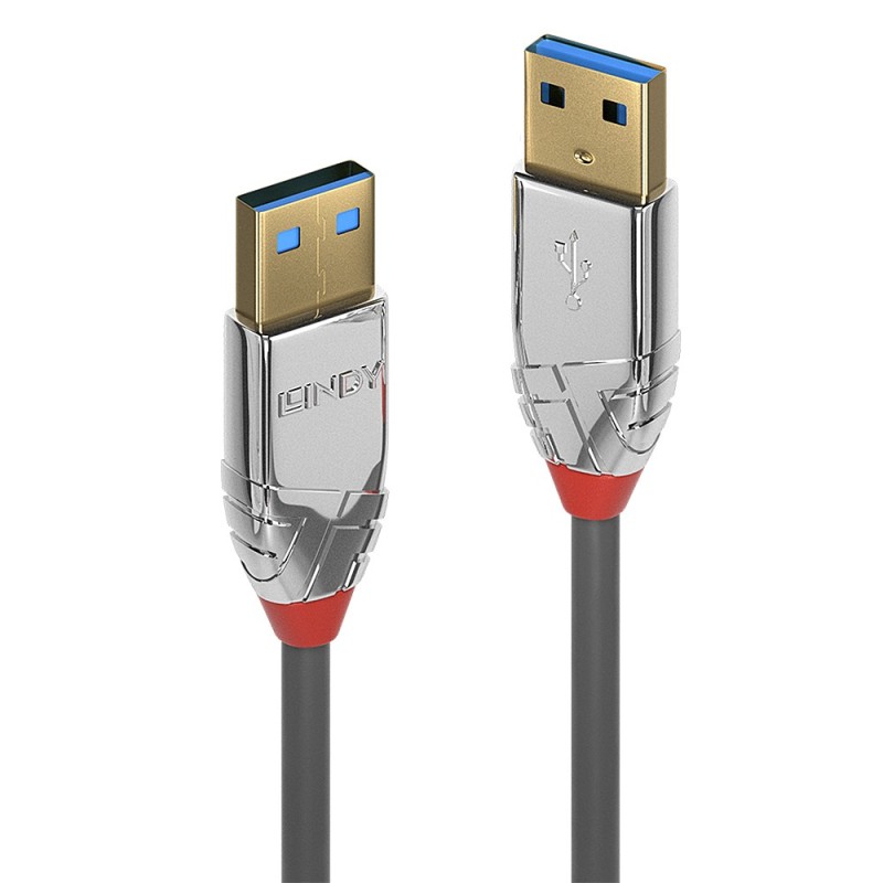 Lindy 36628 cable USB USB 3.2 Gen 1 (3.1 Gen 1) 3 m USB A Gris