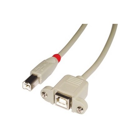 Lindy 31801 cable USB USB 2.0 1 m USB B Gris