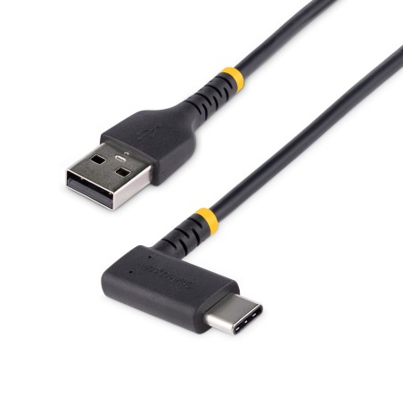 StarTech.com Cable de Carga USB-A a USB-C de 15cm - Cable de Carga Rápida de Servicio Pesado USB Tipo C - Cable USB 2.0 - Cable