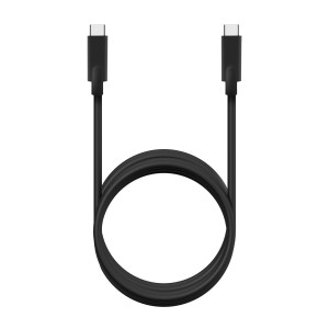 AISENS Cable USB 3.2 Gen1 5Gbps 4k@60Hz 3A 60W E-Marker, Tipo USB-C M-USB-C M, Negro, 5.0m