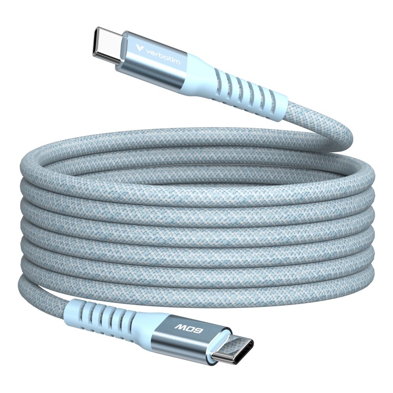 Verbatim 31852 cable USB USB 2.0 1,2 m USB C Azul