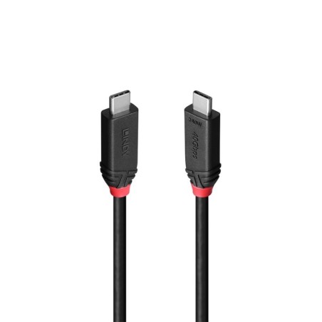 Lindy 37001 cable USB USB4 Gen 3x2 1 m USB C Negro